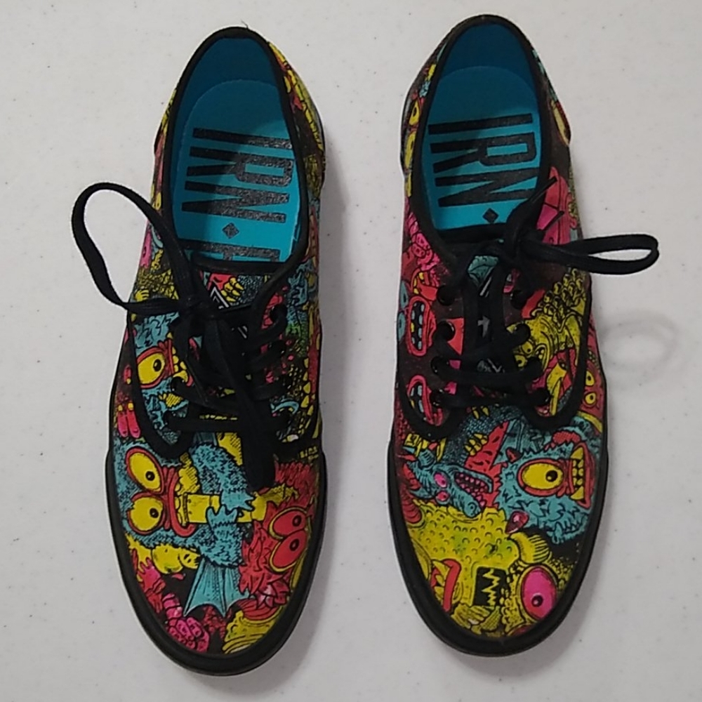 Iron Fist Monster Canvas Sneakers